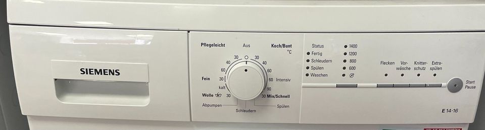 SIEMENS WM14E160/02 I WASCHMASCHINE I 6KG I SUPER I TOP I AQUA STOP in Berlin