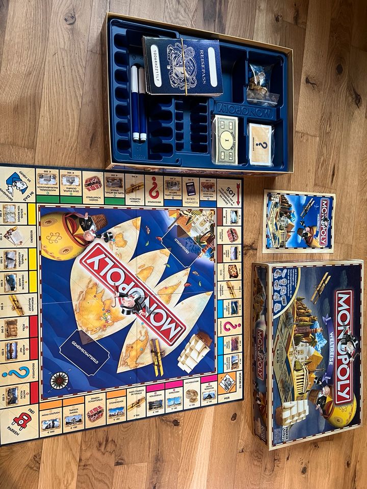Monopoly Weltreise - wie neu in Fürth