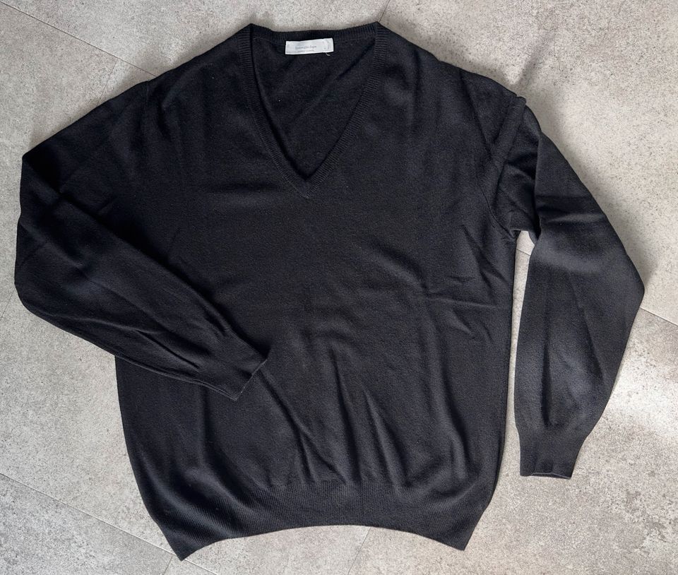 ERMENEGILDO ZEGNA 100% Kaschmir Pullover schwarz Gr. L NP: 999€ in Dresden