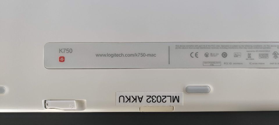 LOGITECH K750 for Mac (820-004197) Tastatur Keyboard Solar QWERTZ in Eberswalde