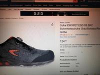 cofra idropet Sicherheitsschuhe neu 37 arbeitsschuhe Hessen - Bad Orb Vorschau