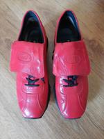 ❤️ PAUL GREEN Sneaker 38,5 Leder rot stylisch Bayern - Ochsenfurt Vorschau