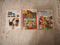 Wii Animal Crossing Lets Go To The City MySims The Dog Island Bayern - Sonnefeld Vorschau