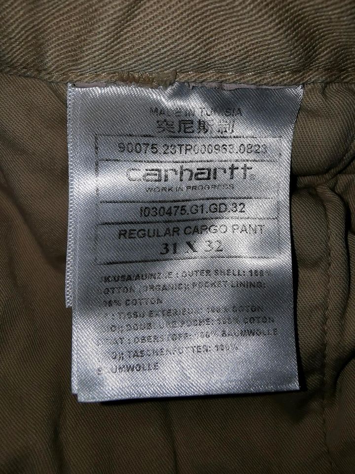 Carhartt WIP Regular Cargo Pant guter Zustand 31-32 S-M beige in Centrum