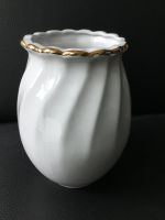 Vase Atelier Porzellan mit Goldrand Blumenvase Kugelvase Köln - Rodenkirchen Vorschau