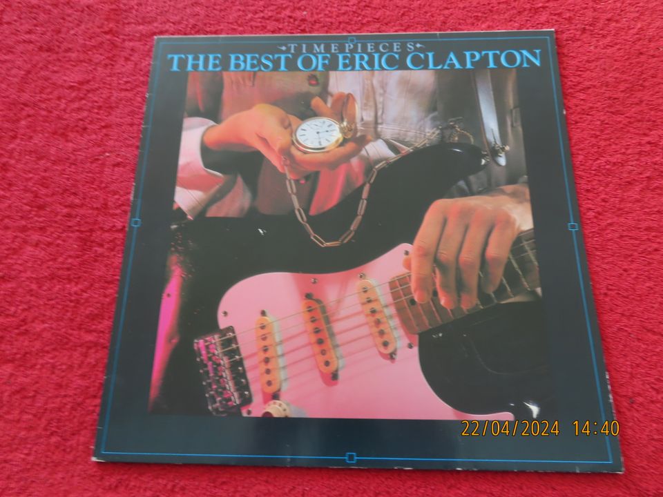 G168 - Eric Clapton ‎– Time Pieces - The Best Of Eric Clapton LP in Tornesch