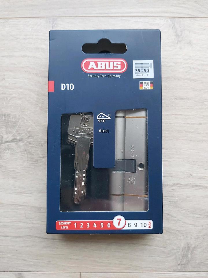 Neues ABUS Einsatzschlosse D10 + KD10 50/35G Sicherheitsstufe 7 in Kleve