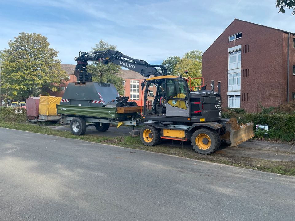 BAGGER.NRW // Baggerarbeiten, Bagger, Erdarbeiten, Hecken, Sortie in Coesfeld