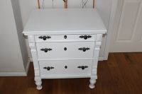 kleine Gründerzeit Kommode antik weiß shabby vintage Nordrhein-Westfalen - Hiddenhausen Vorschau