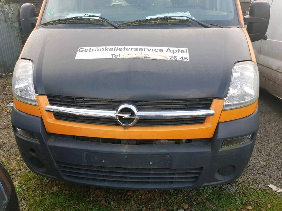 Opel Movano mit plane in Bottrop