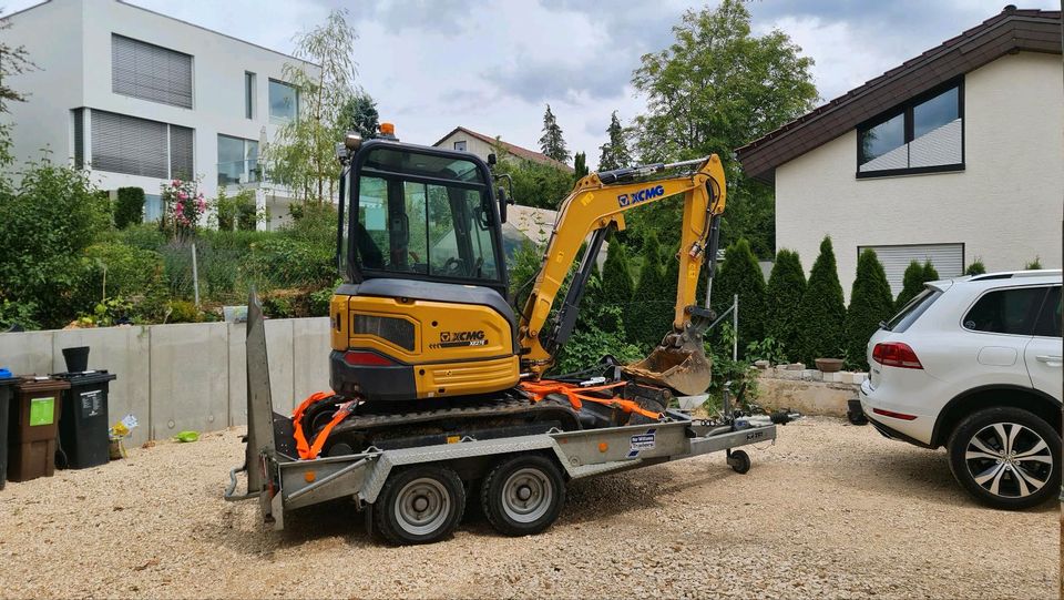 Bagger mieten / Mitbagger in Blaustein