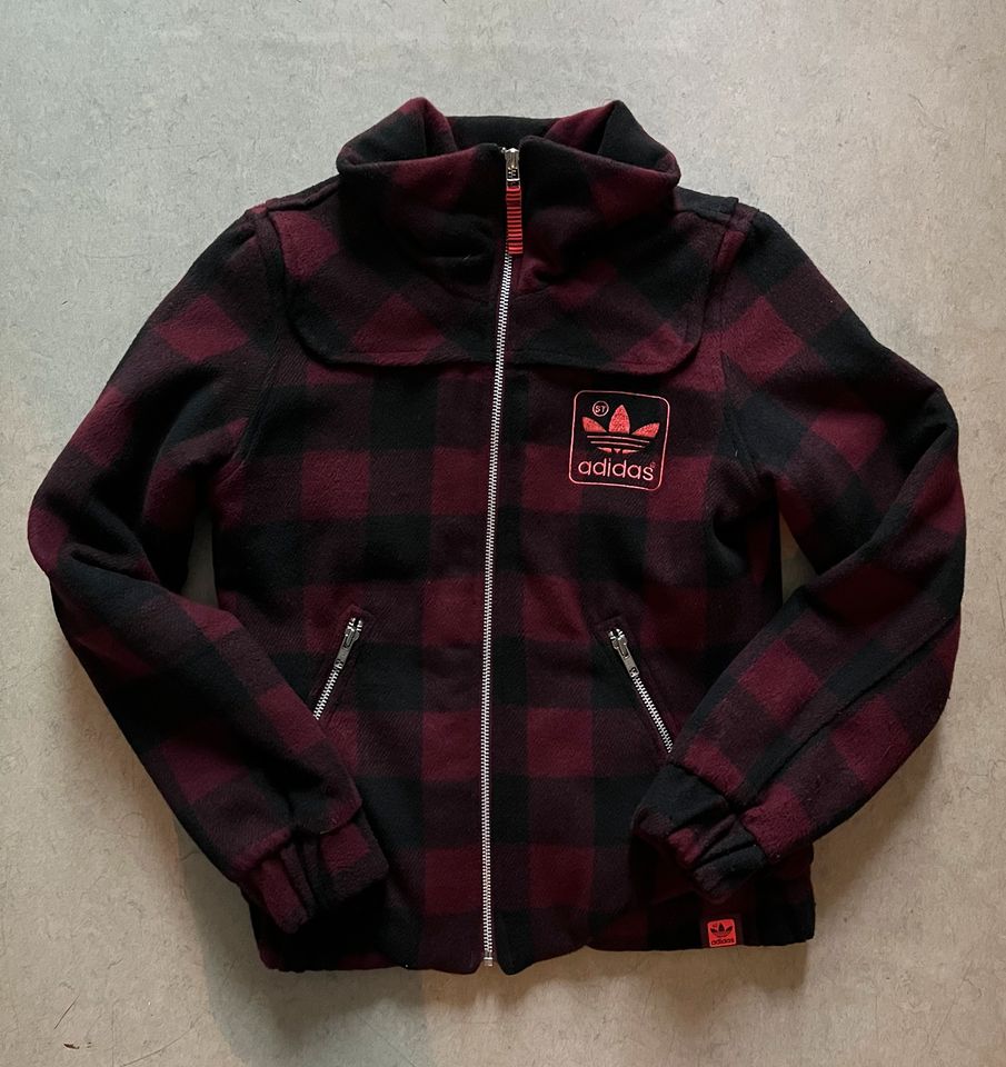 Adidas Jacke, bordeaux check, Gr. 36. in Hannover - Mitte | eBay  Kleinanzeigen ist jetzt Kleinanzeigen