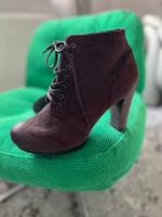 Högl High Heels Leder Schuhe braun Gr-39 Wuppertal - Oberbarmen Vorschau