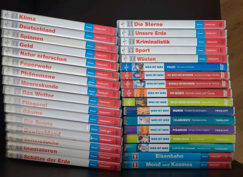 33 DVDs WAS IST WAS - teilweise neu und original eingeschweißt in Thedinghausen