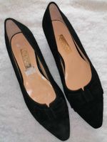 Schuhe Pumps Gabor Größe 38 1/2, (5 1/2) schwarz Wildleder Nordrhein-Westfalen - Wermelskirchen Vorschau