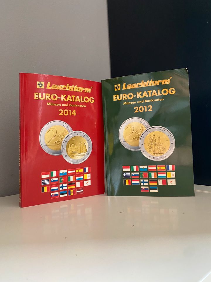 Leuchtturm Euro-Kataloge (2012+2014, gut erhalten) in Buchholz in der Nordheide