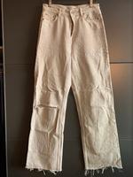Creme Zara Jeans Highrise Nordrhein-Westfalen - Königswinter Vorschau