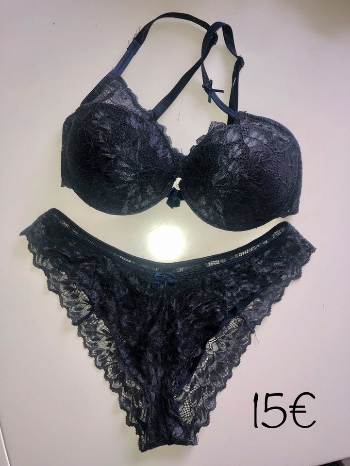 Diverse Dessous-Sets, BHs 36, 75C,70D,70E, Rabatt mgl in Herdecke