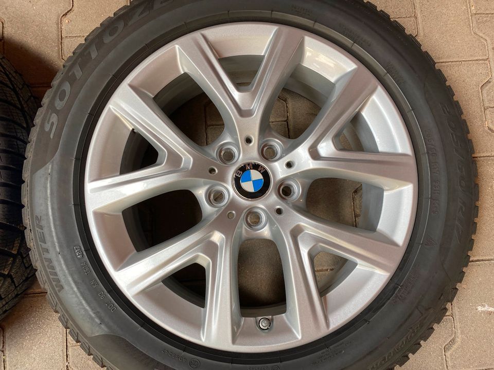 17 Zoll BMW X1 F48 X2 F39 6,5Jx17 ET39 5x112 Winter 205/60 R17 in Klein-Winternheim