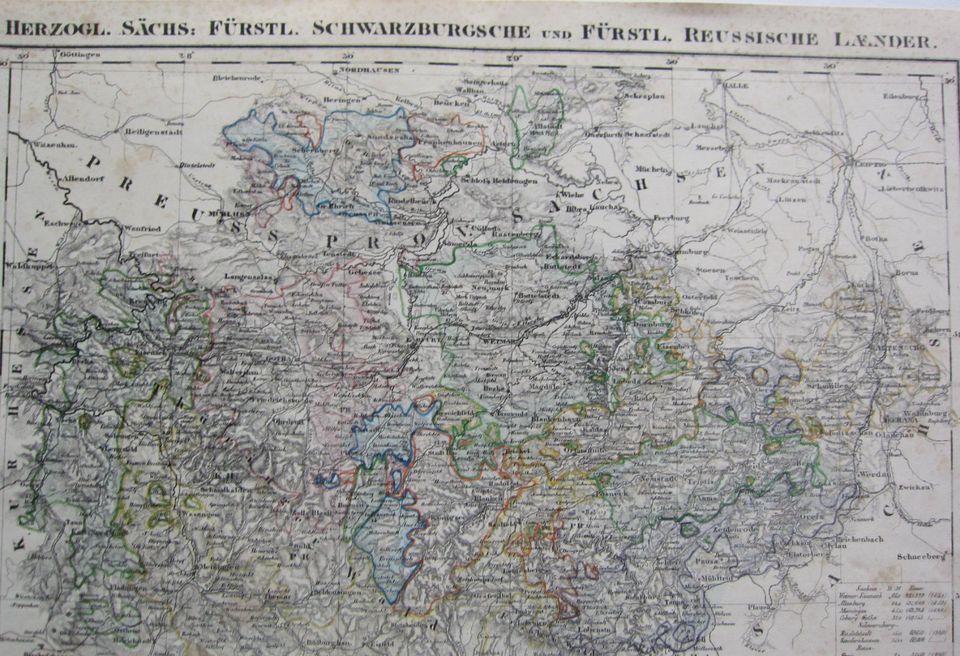 Atlas des Deutschen Reichs von 1902 in Isernhagen