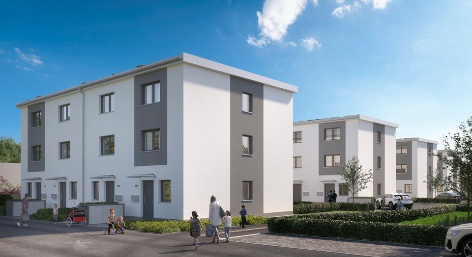 Moderne und familienfreundliche Reihenhäuser -Neubau mit Vollkeller- Wi-Künstlerviertel in Wiesbaden
