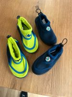 Badeschuhe Gr. 25 blau und Gr. 27 grün Sachsen - Königshain-Wiederau Vorschau