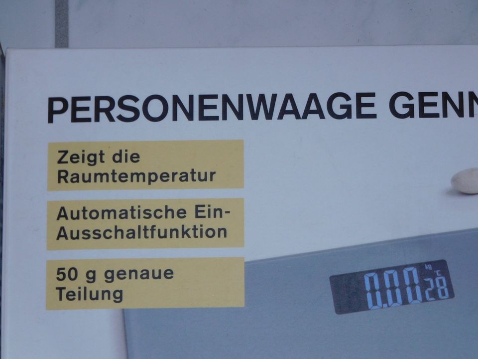 2 Stck. Personenwaage digital Gewichtswaage NEU Originalverpackg. in Hamm