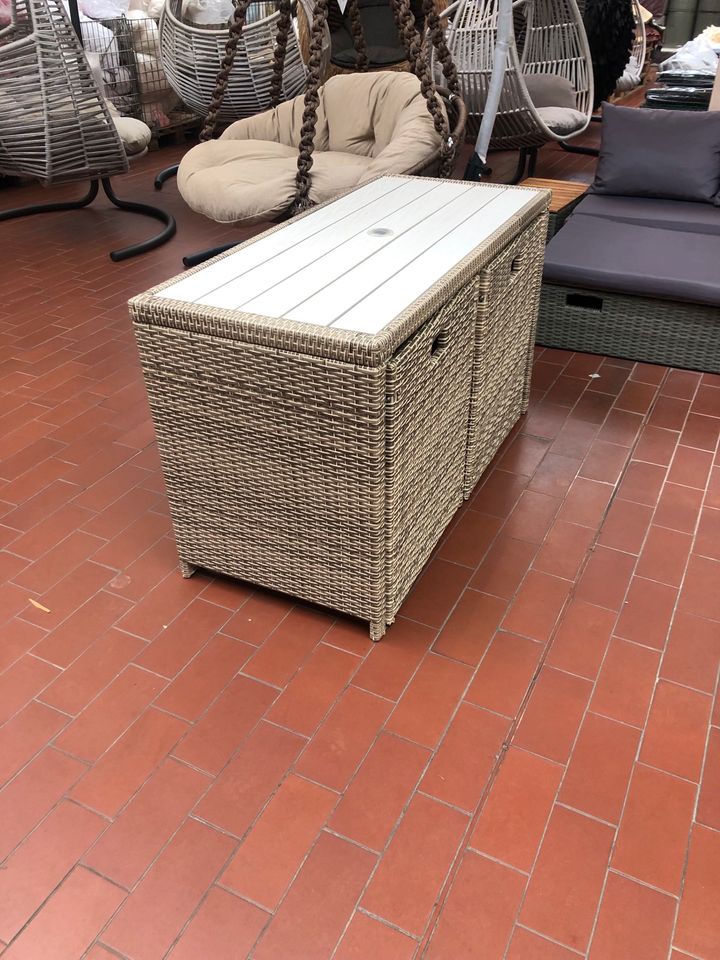 NEU! Rattan Sitzgruppe 9-tlg., Natur, Gartenmöbel-Set, Polyrattan in Bremen