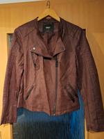 Jacke Bordeaux Gr. 40 Bikerstyle Sachsen - Altenberg Sachs Vorschau