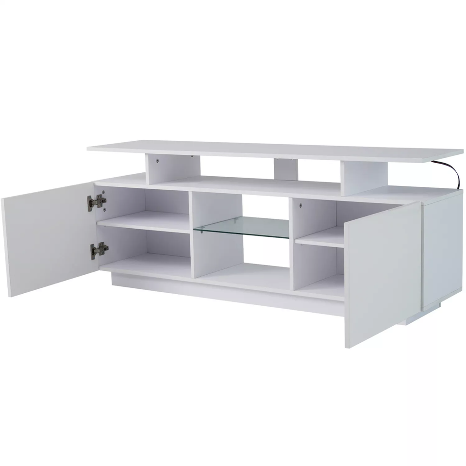 TV Schrank LED Lowboard Sideboard Fernsehschrank Fernsehtisch in Merenberg