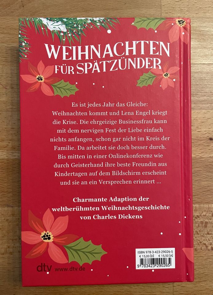 Gebundenes Buch "Drei Weihnachtswunder für Lena Engel" wie neu in Hamburg