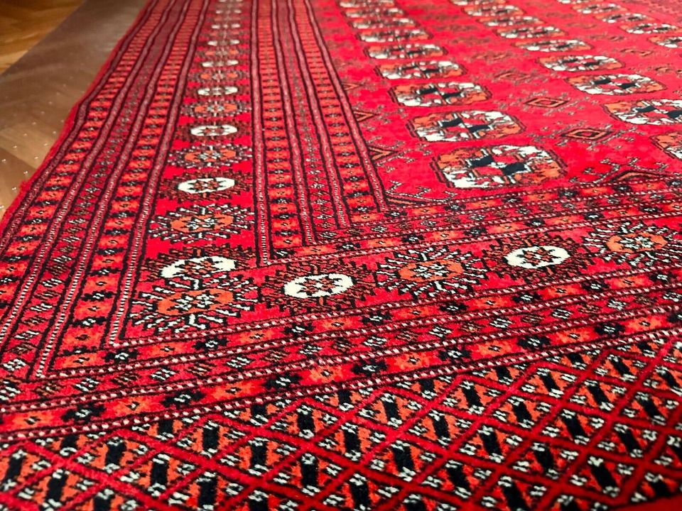 ORIENT TEPPICH 300 X 256 cm BUCHARA SUPER GUT SAFTIGE FARBE in Düsseldorf