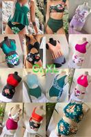 Neue Cupshe Badeanzug  Bikini Tankini bunt Gr.XL Brandenburg - Seelow Vorschau