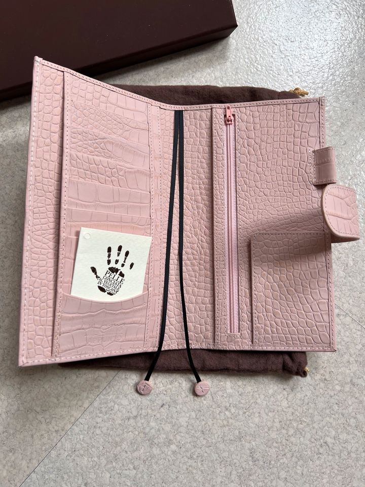 Gillio Appunto Slim Croco mat Blush neu Fullset Hobonichi Weeks in Ehningen