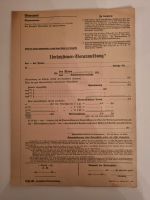 Umsatzsteuer Voranmeldungsformular von 1937 für Sammler Brandenburg - Bad Liebenwerda Vorschau