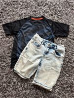 Kinder T-Shirt mit Short in 134/140 wie neu! Nordrhein-Westfalen - Remscheid Vorschau