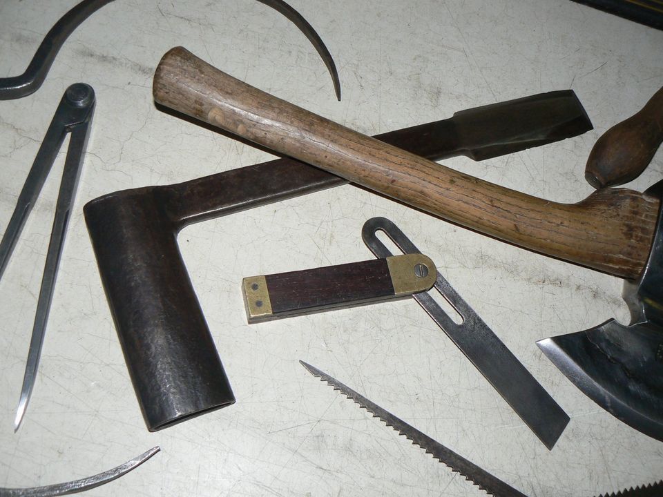 Altes Werkzeug, Zimmermann, Tischler, Schreiner in Rosenfeld