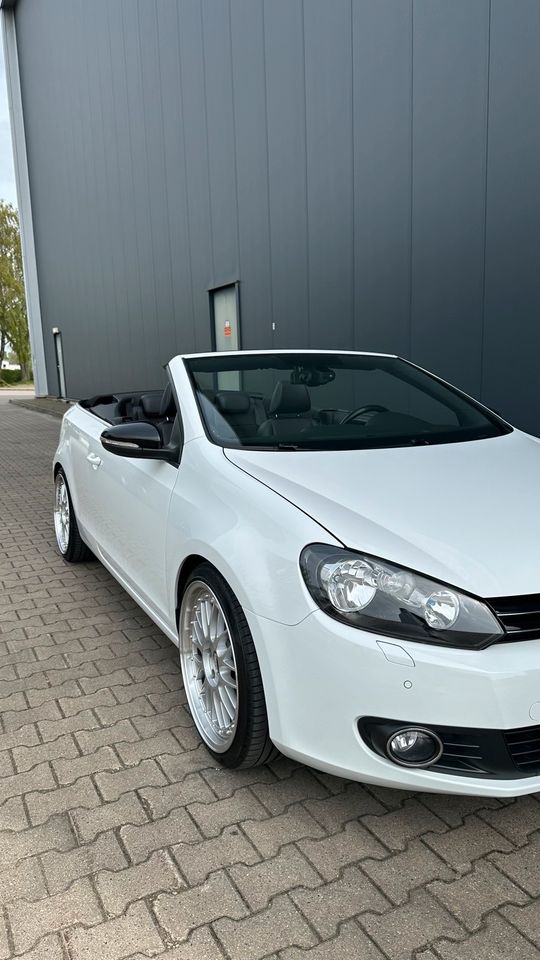 VW Golf 6 Cabrio 1.2 TSI | Steuerkette & TÜV NEU| AP Federn | 19“ in Bad Salzuflen