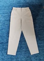 Damen Tapered Stretch Hose in Farbe hell khaki / grau Bochum - Bochum-Süd Vorschau