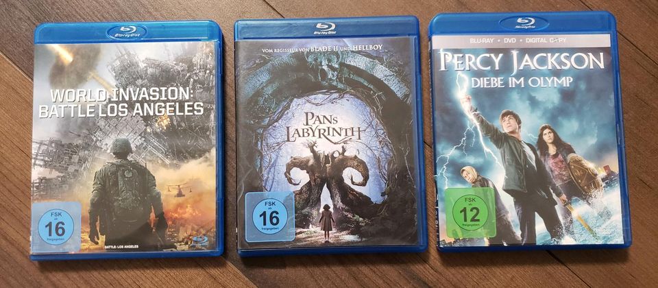 2er Set Blu-ray Percy Jackson * World Invasion in Oberschneiding