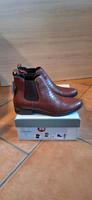 NEU ungetragen LEDER-Stiefelette cognac 39 VENTURINI Milano Bayern - Spiegelau Vorschau