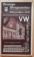 Vereinigte Weingutsbesitzer (VW), Koblenz: Angebot 124, um 1933 Aachen - Aachen-Richterich Vorschau