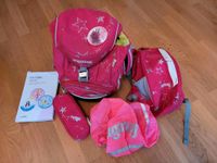 Ergobag pink mit Sternen, 2 Mäppchen Regenschutz, Turnsack... Kr. München - Garching b München Vorschau