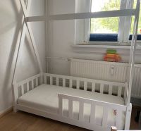 VitaliSpa® Kinderhausbett Rausfallschutz 70x140cm mit Matratze Nordrhein-Westfalen - Frechen Vorschau