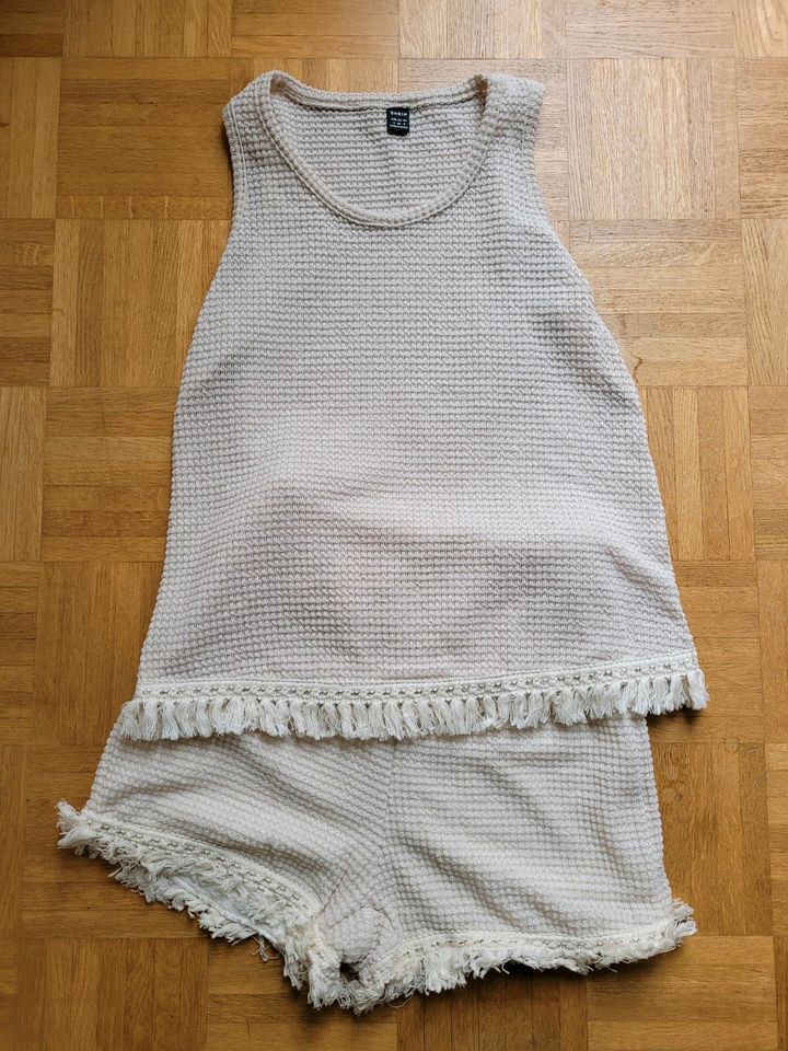 Shein toller 2 Teiler Top und Shorts Gr.S creme neu in Bremen