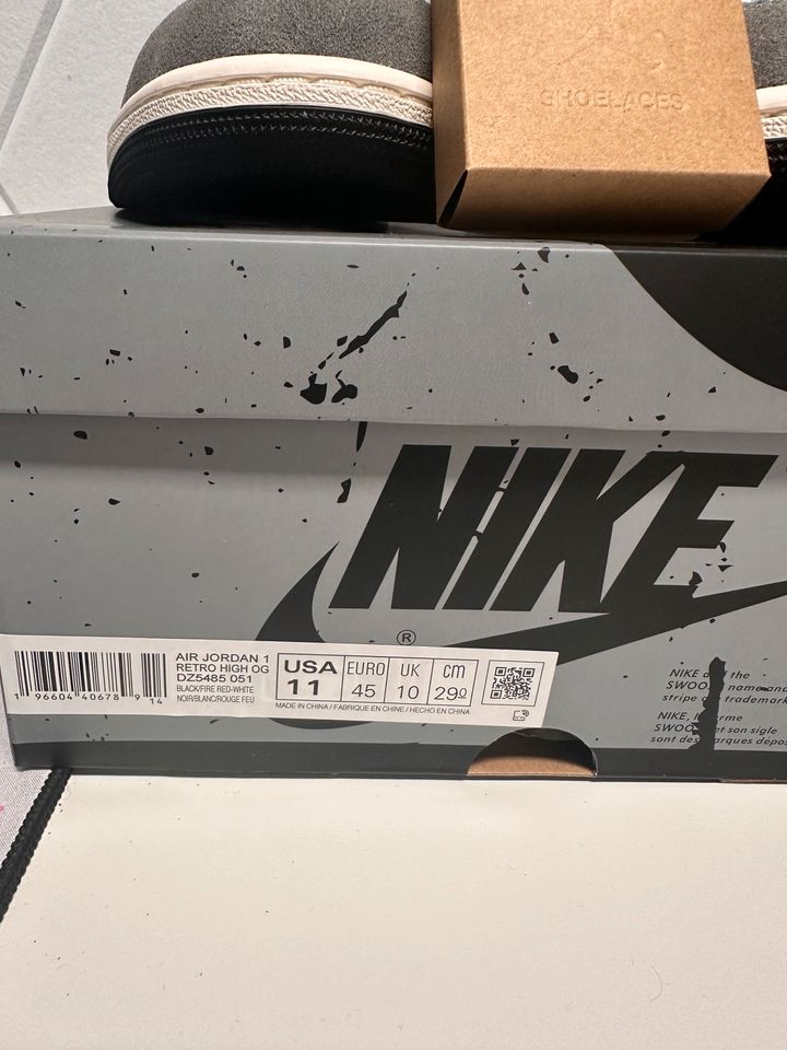 Nike Jordan 1 Gr.45 in Zeitz