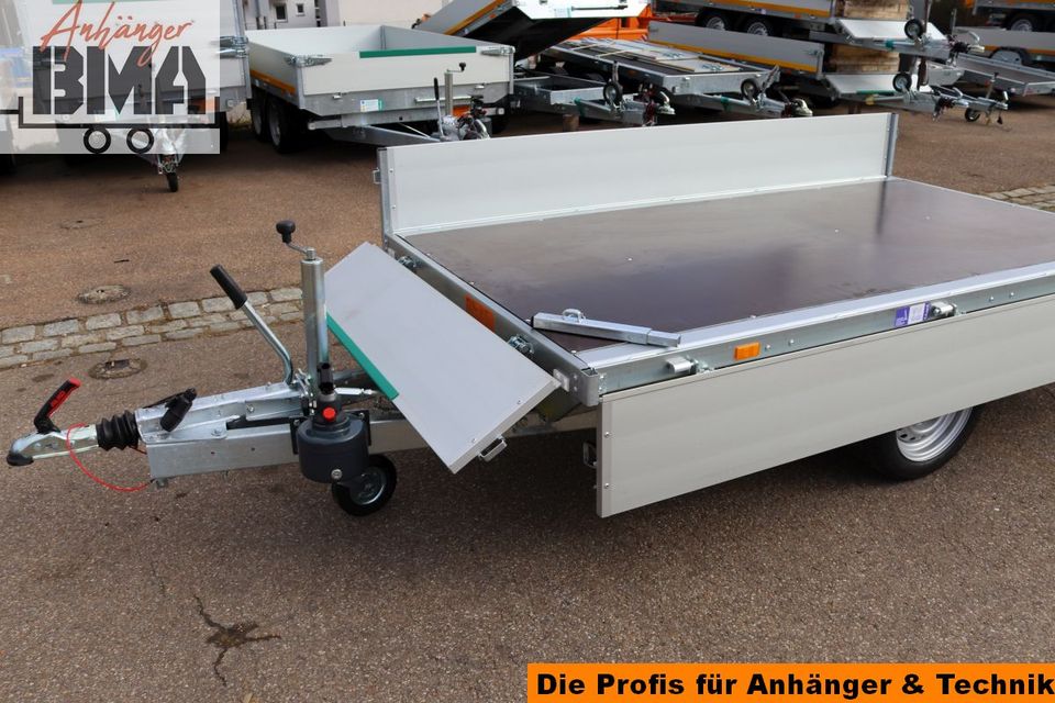 EDUARD Anhänger BASIC Rückwärtskipper 250x145x30 1500kg E&H-Pumpe in Mühlhausen im Täle