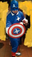 Kostüm Herren Captain America Marvel Fasching Größe L Niedersachsen - Wolfsburg Vorschau