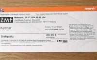 Kettcar ZMF Freiburg 31.7.24 2 Karten Freiburg im Breisgau - Wiehre Vorschau