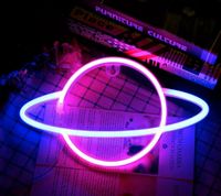 LED Neon Schild Planet Lampe Licht Leuchtreklame Wandleuchte Hessen - Bebra Vorschau